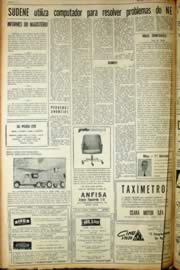 Página do jornal Unitário de junho de 1968