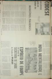 Página do jornal Unitário de outubro de 1968