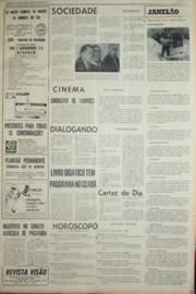 Página do jornal Unitário de outubro de 1968