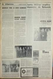 Página do jornal Unitário de outubro de 1968