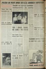 Página do jornal Unitário de outubro de 1968