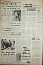 Página do jornal Unitário de outubro de 1968