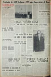 Página do jornal Unitário de outubro de 1968