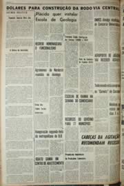 Página do jornal Unitário de outubro de 1968