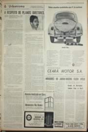 Página do jornal Unitário de outubro de 1968