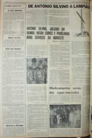 Página do jornal Unitário de outubro de 1968