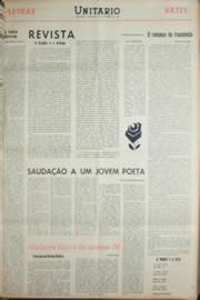 Página do jornal Unitário de novembro de 1968