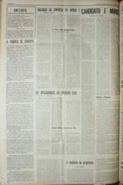 Página do jornal Unitário de novembro de 1968