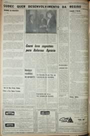 Página do jornal Unitário de novembro de 1968