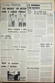 Página do jornal Unitário de novembro de 1968