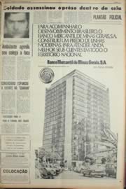 Página do jornal Unitário de novembro de 1968