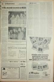 Página do jornal Unitário de novembro de 1968