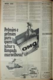 Página do jornal Unitário de novembro de 1968