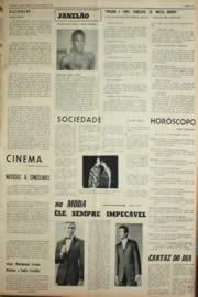 Página do jornal Unitário de novembro de 1968