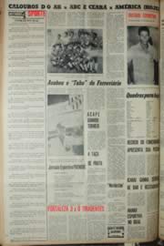 Página do jornal Unitário de novembro de 1968