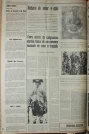 Página do jornal Unitário de novembro de 1968