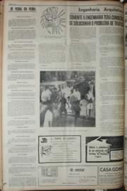 Página do jornal Unitário de novembro de 1968