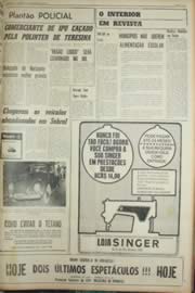 Página do jornal Unitário de dezembro de 1968