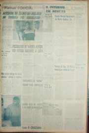 Página do jornal Unitário de dezembro de 1968