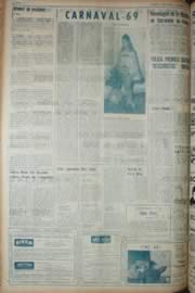 Página do jornal Unitário de dezembro de 1968