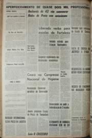 Página do jornal Unitário de dezembro de 1968