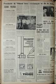 Página do jornal Unitário de dezembro de 1968