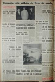 Página do jornal Unitário de dezembro de 1968