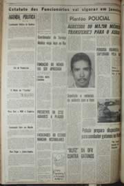 Página do jornal Unitário de dezembro de 1968