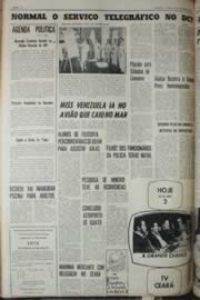 Página do jornal Unitário de dezembro de 1968