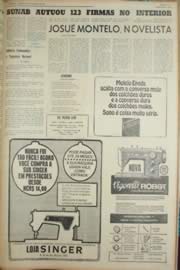 Página do jornal Unitário de dezembro de 1968