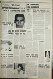 Página do jornal Unitário de dezembro de 1968