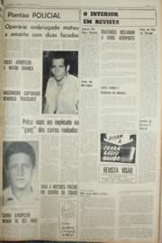 Página do jornal Unitário de dezembro de 1968