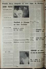 Página do jornal Unitário de dezembro de 1968