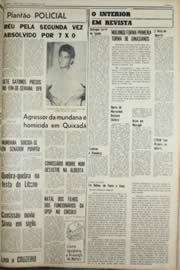 Página do jornal Unitário de dezembro de 1968