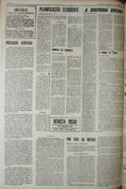 Página do jornal Unitário de dezembro de 1968