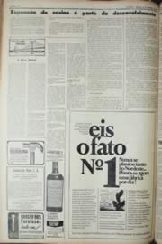 Página do jornal Unitário de dezembro de 1968