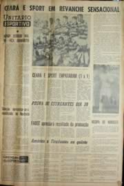 Página do jornal Unitário de julho de 1969