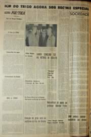 Página do jornal Unitário de julho de 1969