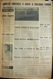 Página do jornal Unitário de julho de 1969