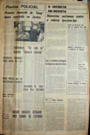 Página do jornal Unitário de julho de 1969