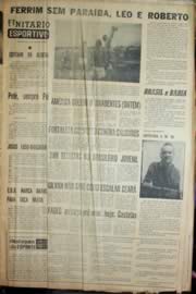 Página do jornal Unitário de julho de 1969
