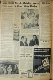 Página do jornal Unitário de julho de 1969