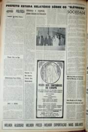 Página do jornal Unitário de julho de 1969