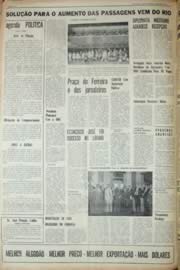 Página do jornal Unitário de julho de 1969