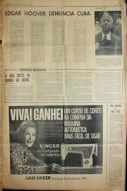 Página do jornal Unitário de julho de 1969