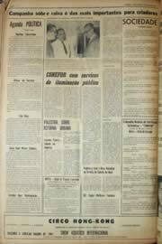 Página do jornal Unitário de julho de 1969