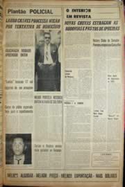 Página do jornal Unitário de julho de 1969