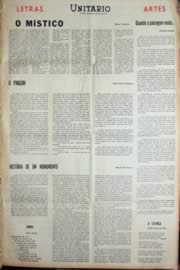 Página do jornal Unitário de julho de 1969