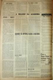 Página do jornal Unitário de julho de 1969
