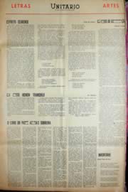 Página do jornal Unitário de julho de 1969